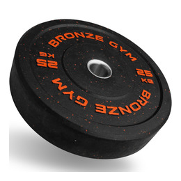 Bronze Gym Диск бамперный 25кг д50